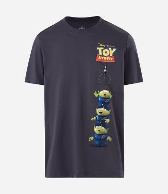 Camiseta Comfort em Algodão com Estampa Toy Story Alien