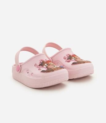 Sandália Babuche Infantil em PVC com Estampa Jessie – Tam 20 a 25