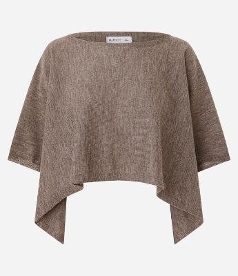 Blusa em Tricô com Manga Morcego