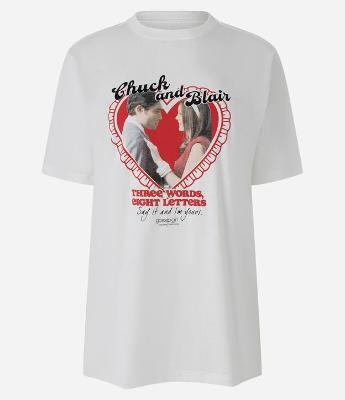 Camiseta Chuck Blair Estampa Frente e Costas