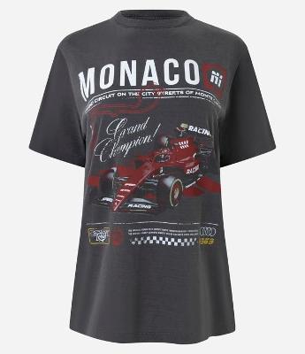 Camiseta Monaco Estampa Carro Automobilismo