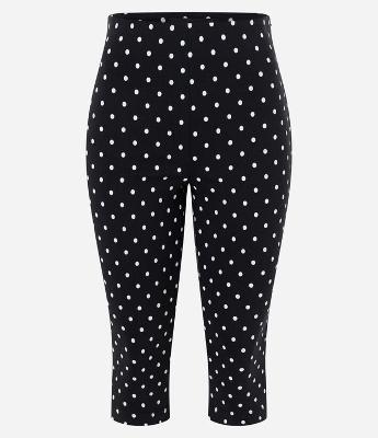 Calça Legging Capri Poá