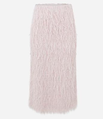 Saia Longa com Textura de Pelos