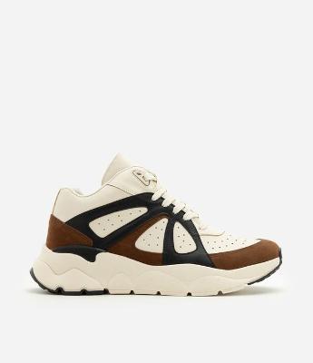 Tênis Chunky Mid com Recortes