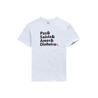 Camiseta Estampada Ano Novo Dinheiro Reserva
