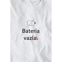 Camiseta Fem Est Bateria Vazia Reserva - 2