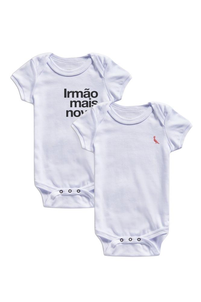 Kit Body Bebê Pop e Irmão Mais Novo 2 Peças Reserva Mini - 1