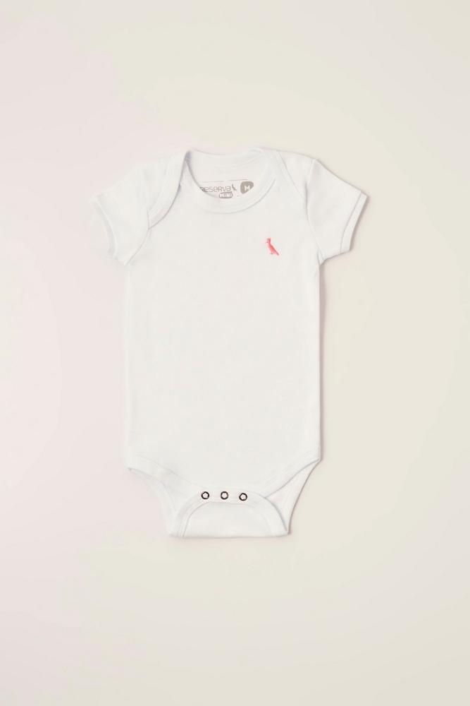 Kit Body Bebê Pop Bordado e Parceirinha 2 Peças Reserva Mini - 2
