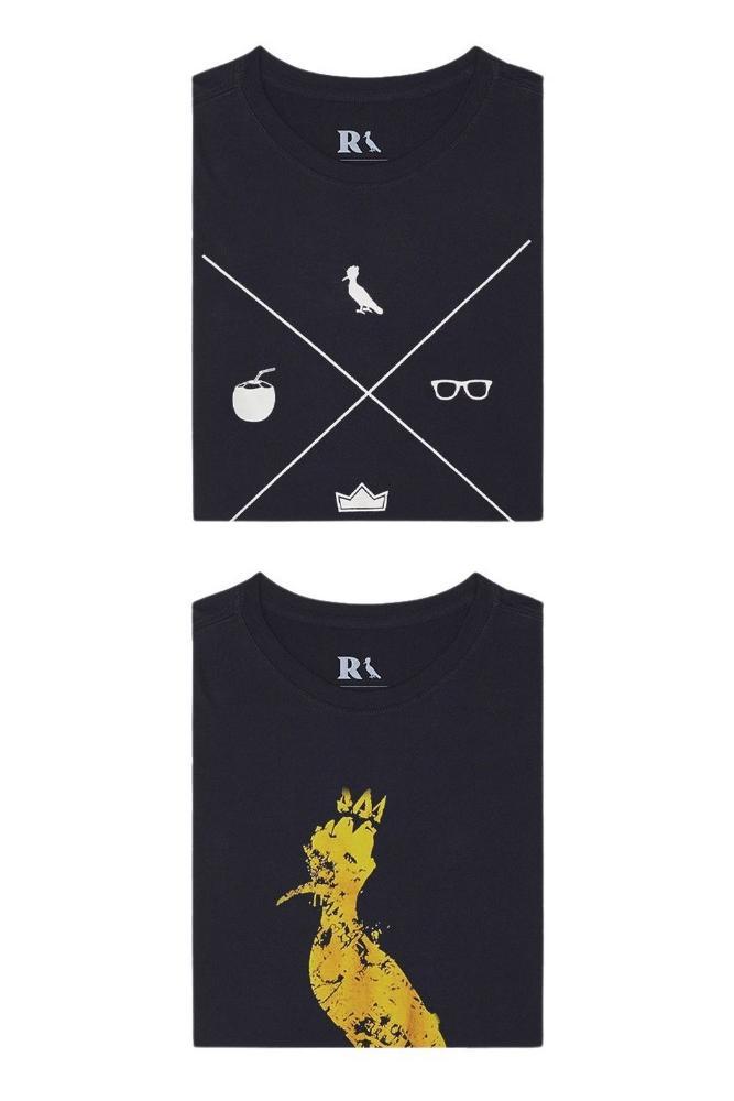 Kit 2 Camisetas Ícones Thiaguinho Reserva - 1