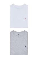 Kit 2 Camisetas Básicas Brasa E Gota Pica Pau Reserva - 1