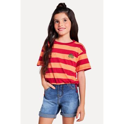 Camiseta Menina Cropped Listra Axe Reserva Mini