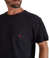 Camiseta Pt Bolso Pica-pau Bordado Reserva - 3