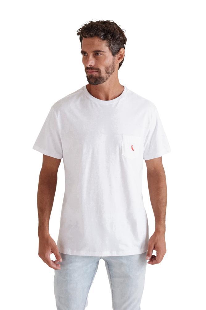 Camiseta Br Bolso Br Pica-pau Bordado Reserva - 2