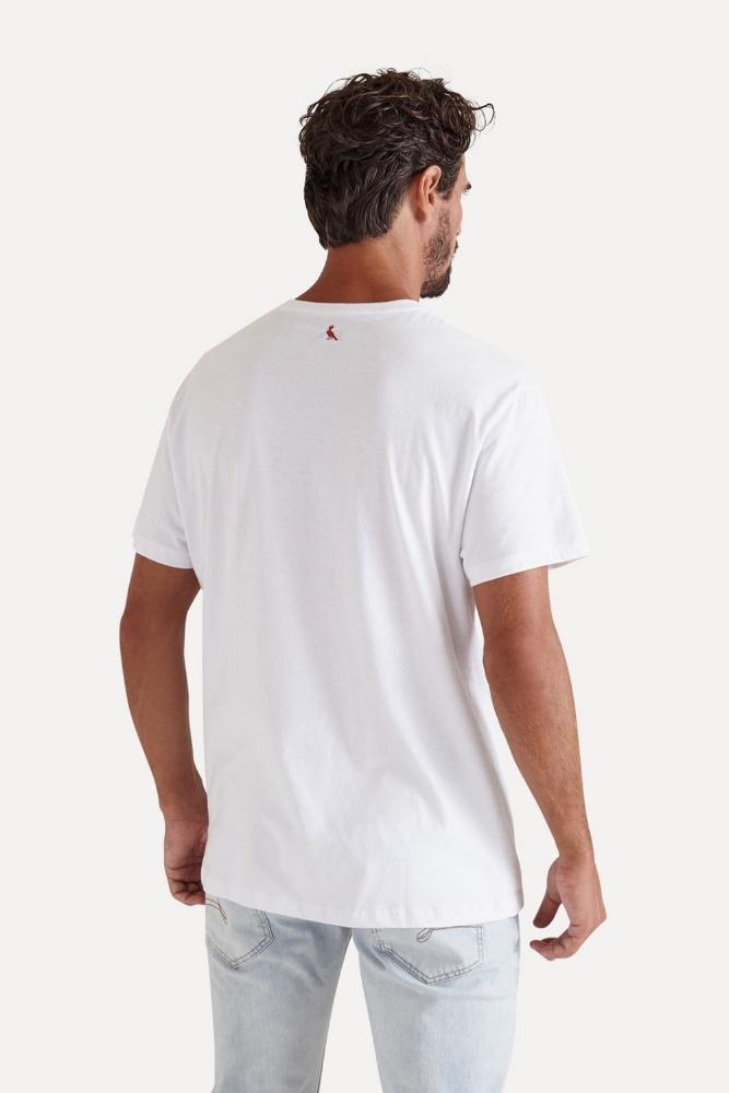 Camiseta Br Bolso Br Pica-pau Bordado Reserva - 4