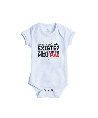 Body Bebê Super Pai Reserva Mini