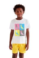 Camiseta Est Pica Pau Halftone Reserva Mini - 1