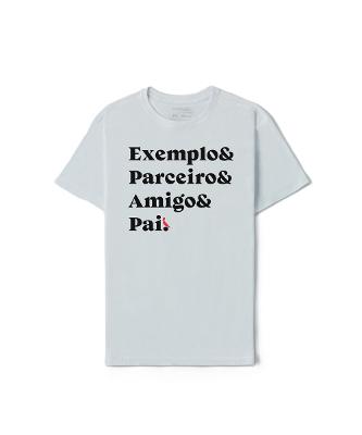 Camiseta Exemplo Parceiro Amigo Pai Reserva