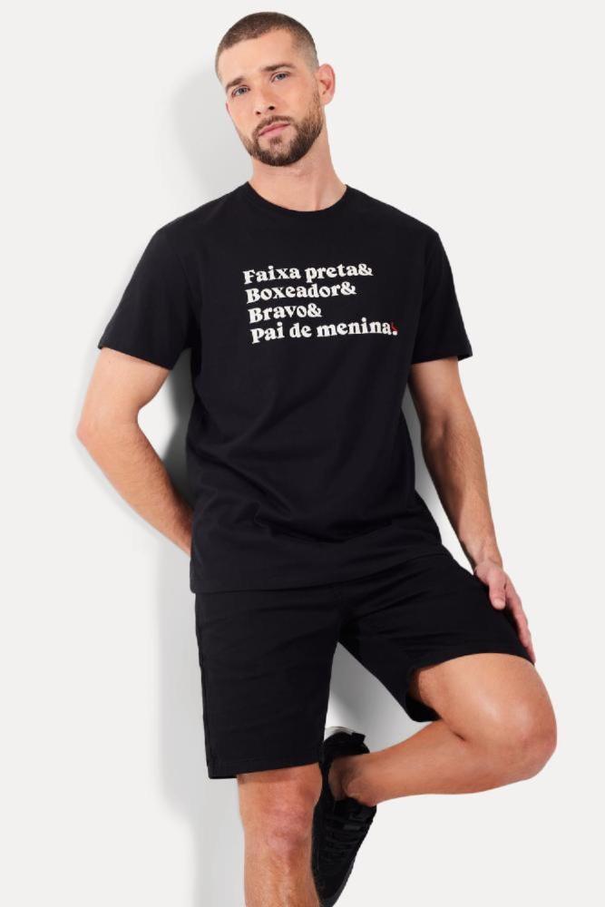 Camiseta Pai Faixa Preta Reserva - 2
