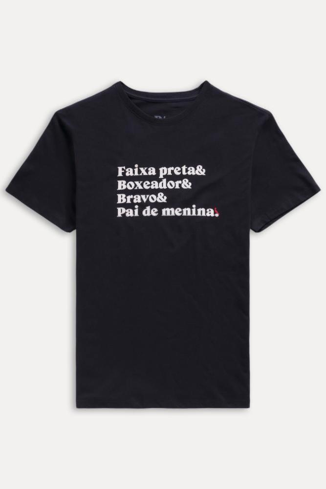 Camiseta Pai Faixa Preta Reserva - 3