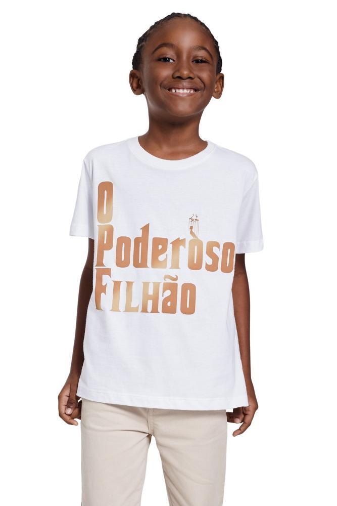 Camiseta Estampada Poderoso Filhão Reserva Mini - 1