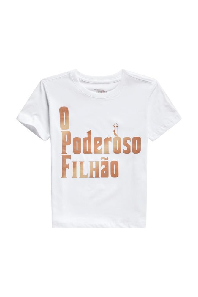Camiseta Estampada Poderoso Filhão Reserva Mini - 4