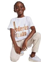 Camiseta Estampada Poderoso Filhão Reserva Mini - 3