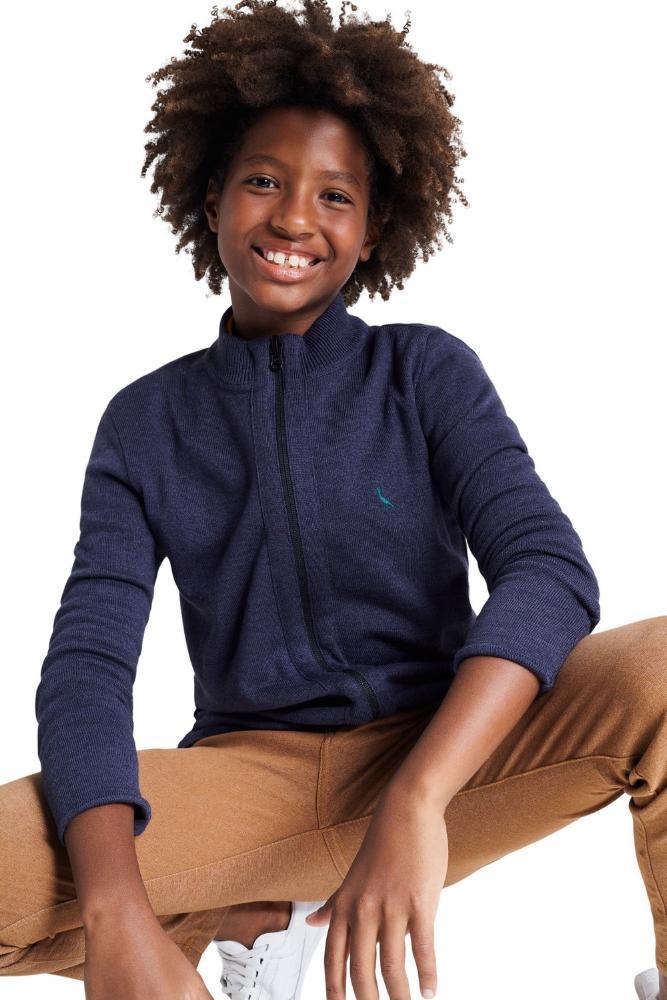 Casaco Tricot Sm Df Zíper Reserva Mini - 3