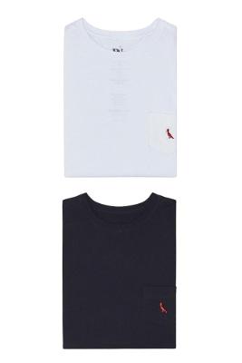 Kit 2 Camisetas Bolso Noturno E Paz Reserva