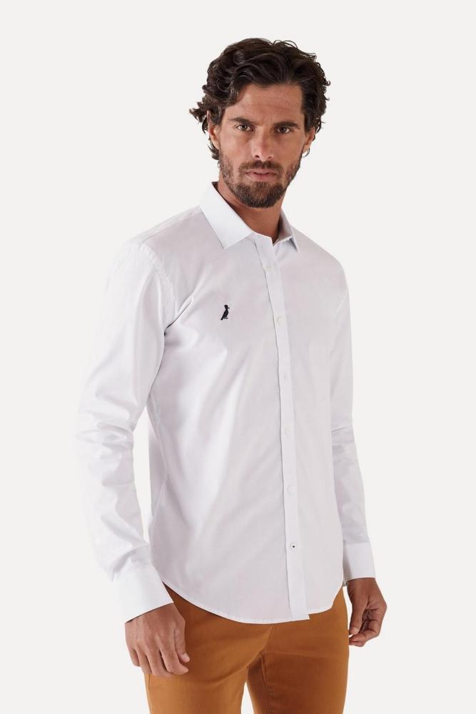 Kit 2 Camisas Oxford Stretch Cores Reserva - 3