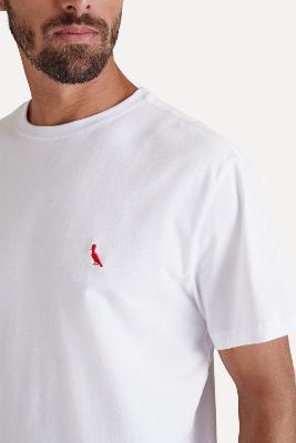 Kit 3 Camisetas Básicas Brasa E Gota Pica Pau Bordado Reserva
