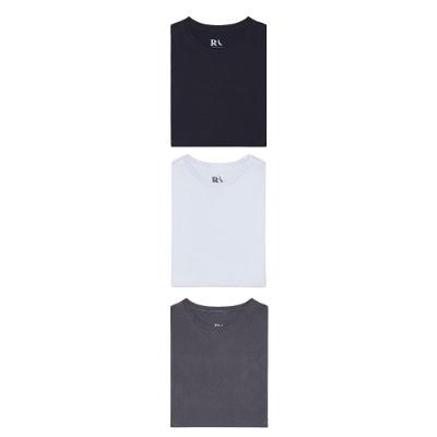 Kit 3 Camisetas Básicas Colors Reserva