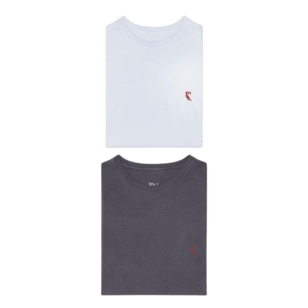 Kit 2 Camisetas Notificação Reserva - 1