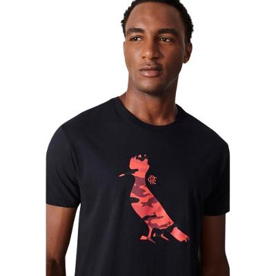 Camiseta Estampada Pp Fla Camuflado Verm Reserva Sprint