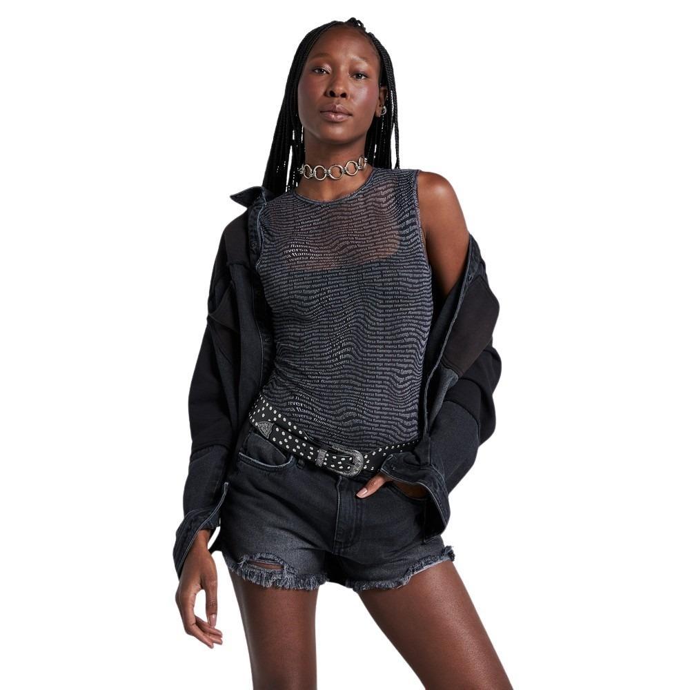 Body Tule Flamengo Reversa - 2