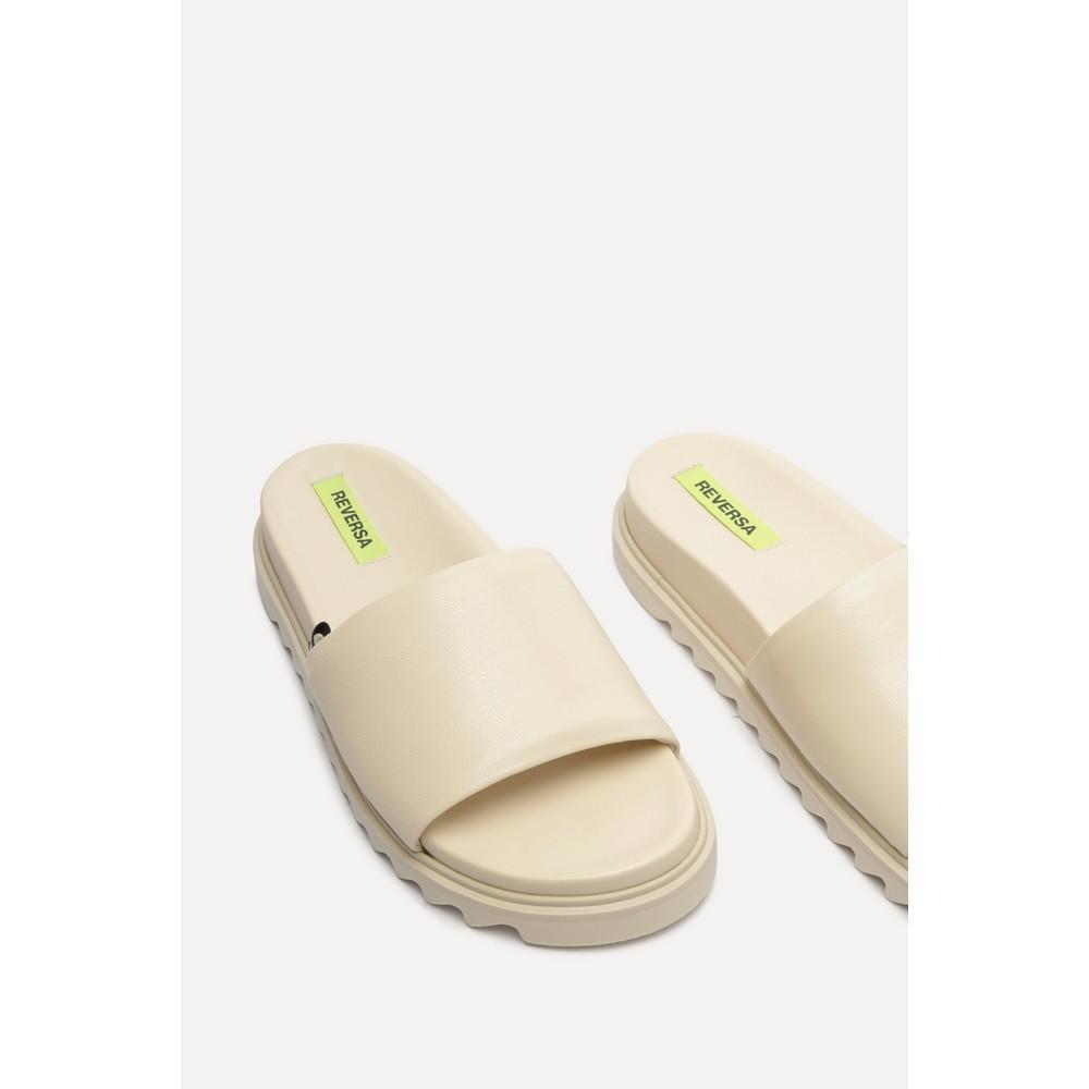 Sandália Rasteira Fem Slide Reversa - 2