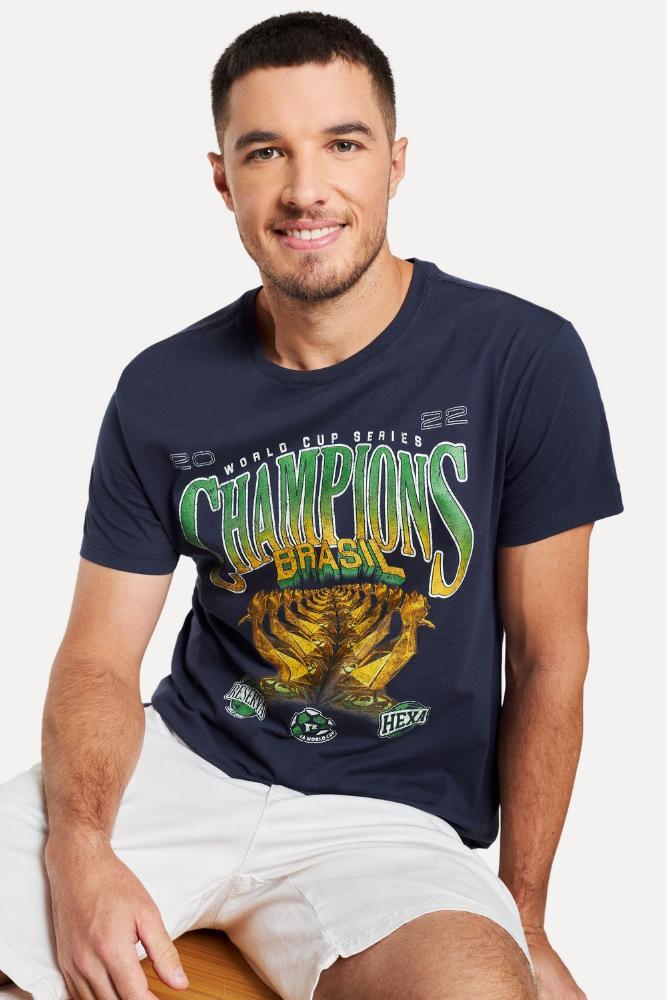 Camiseta Estampada Champions Reserva - 5