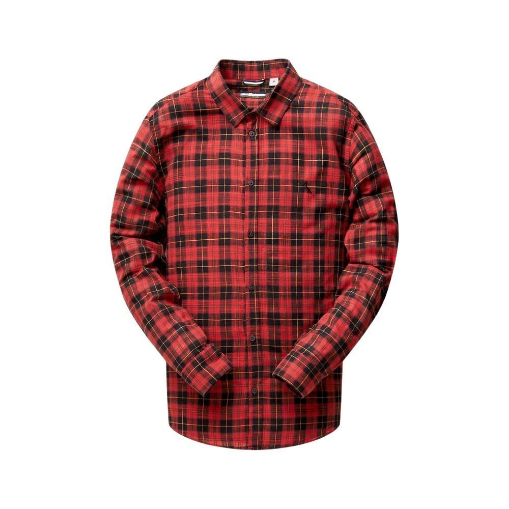 Camisa Ml Flame Xadrez Tracker Reserva - 4