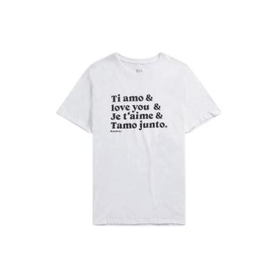Camiseta Estampada Te Amo Reserva
