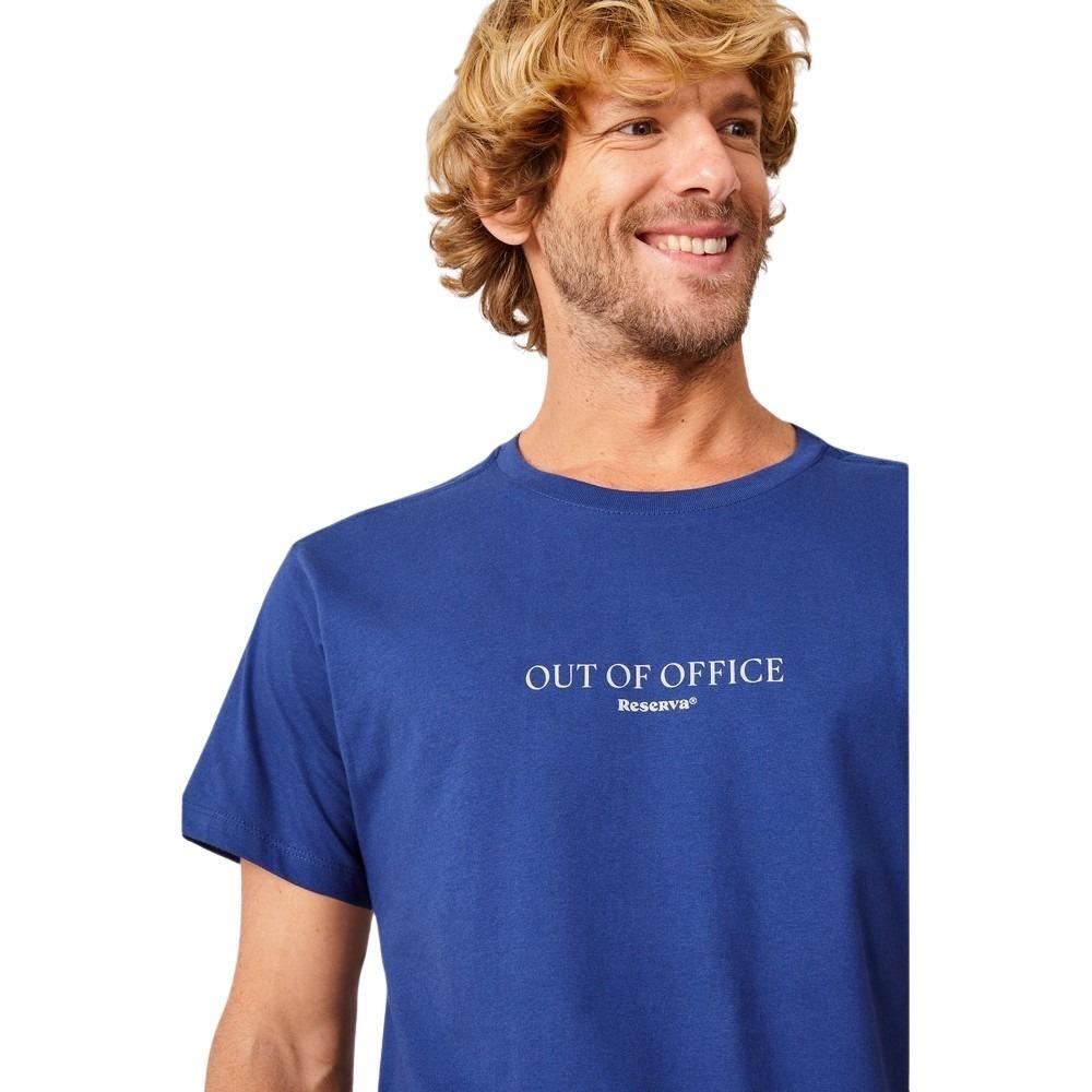 Camiseta Slim Estampada Out Of Office Reserva - 2