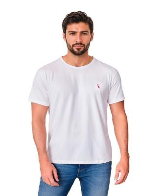 Camiseta Pica Pau Bordado Mauve Reserva