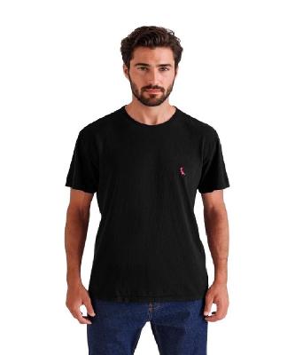 Camiseta Pica Pau Bordado Mauve Reserva