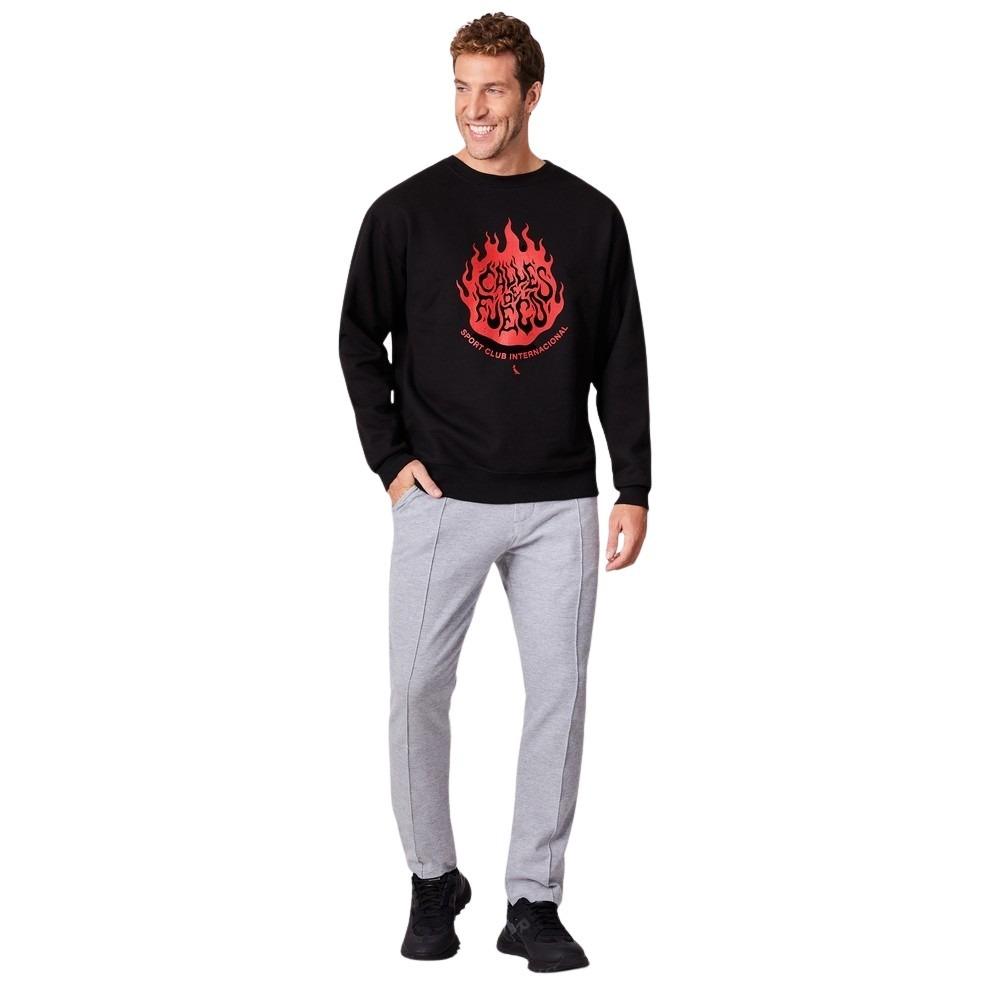 Suéter Estampado Calles De Fuego Inter Reserva - 3