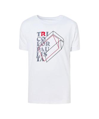 Camiseta Estampada Tricolor 3d São Paulo Reserva