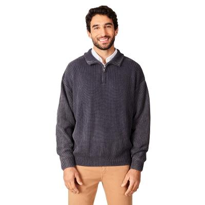 Tricot Meio Zíper Estonado Reserva