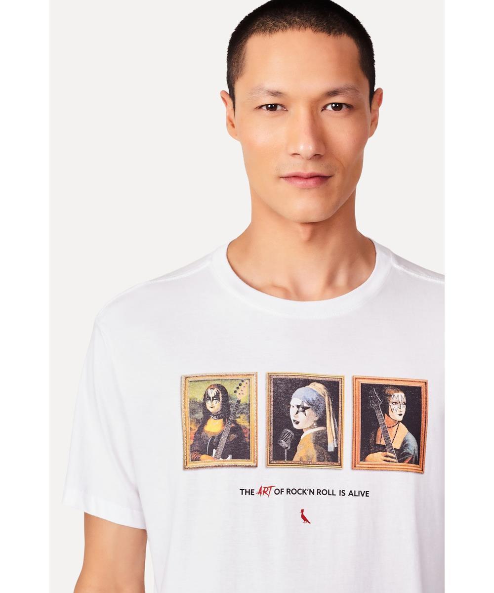 Camiseta Estampada Art Of Rock Reserva - 4