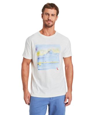 Camiseta Estampada Aquarela Lagoa Reserva