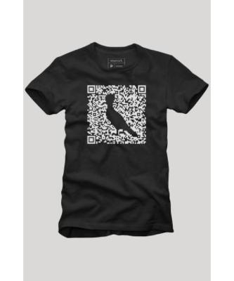 Camiseta Básica Greenk Qr Code Leve Conforto Reserva