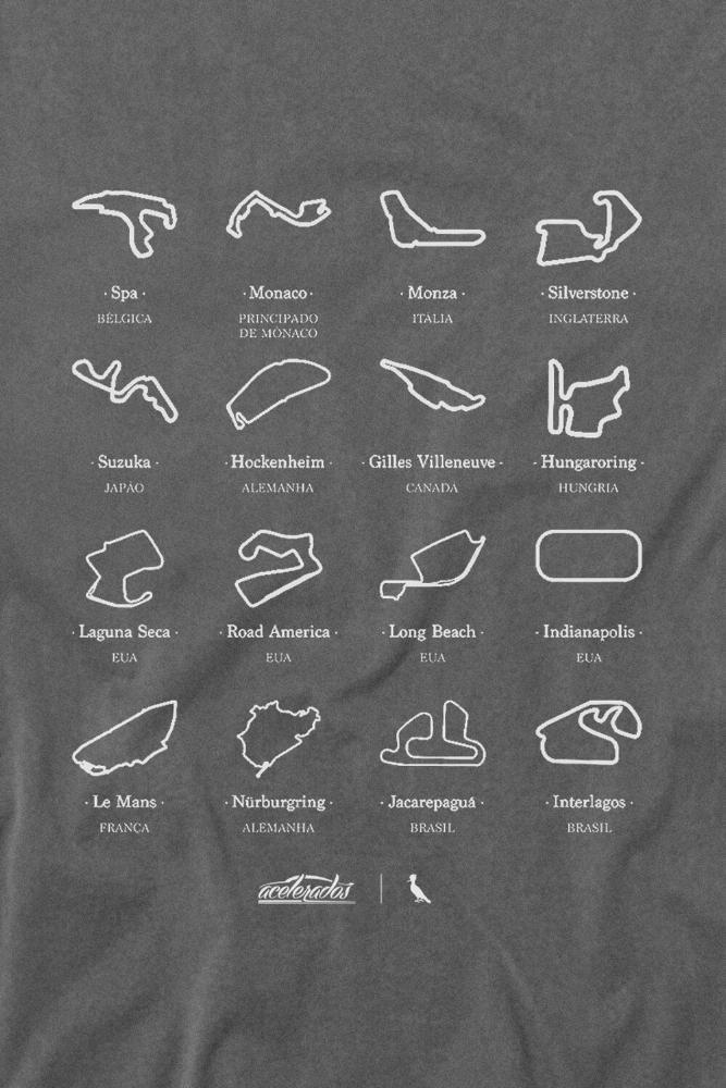 Camiseta Cb Circuitos Algodão Estilosa Reserva - 2