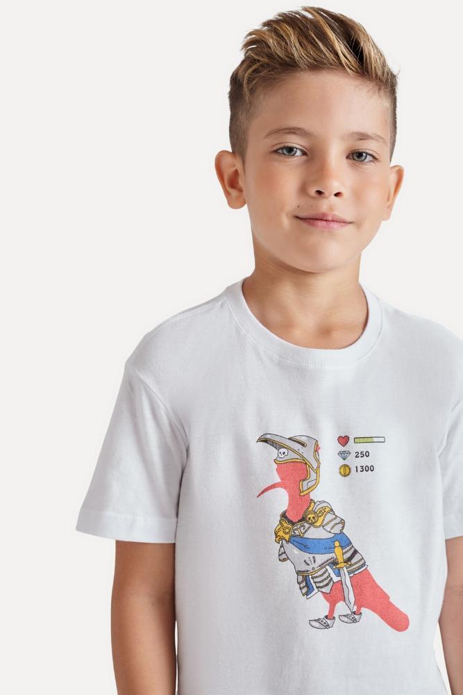 Camiseta Pica Pau Vídeo Game Reserva Mini - 3