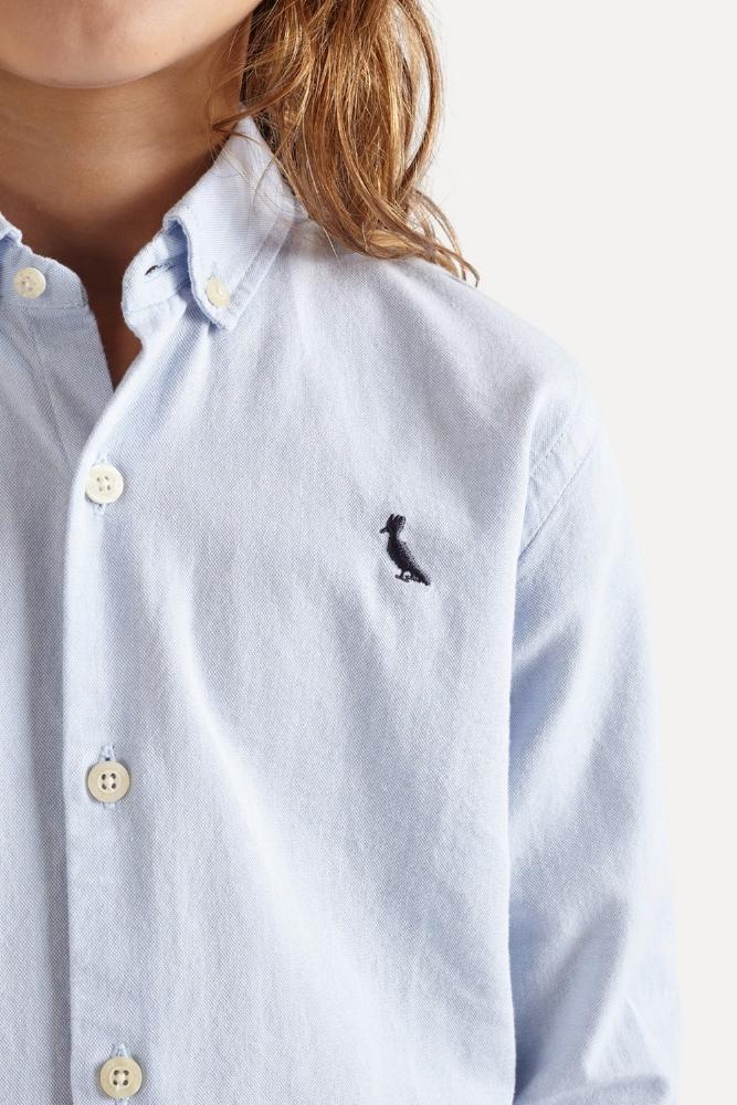 Camisa Infantil Cont Ml Oxford Reserva Mini - 2